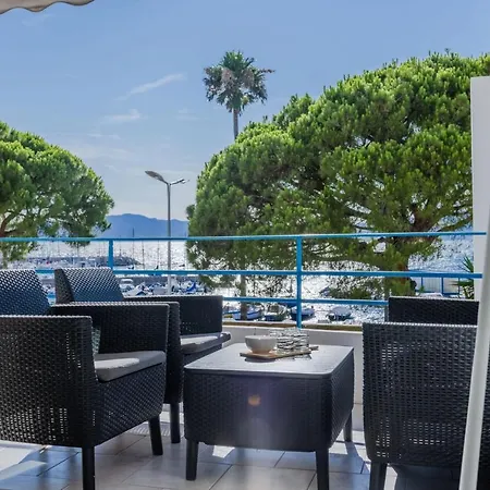 90m On The Croisette With Terrace & Sea View Apartman Cannes