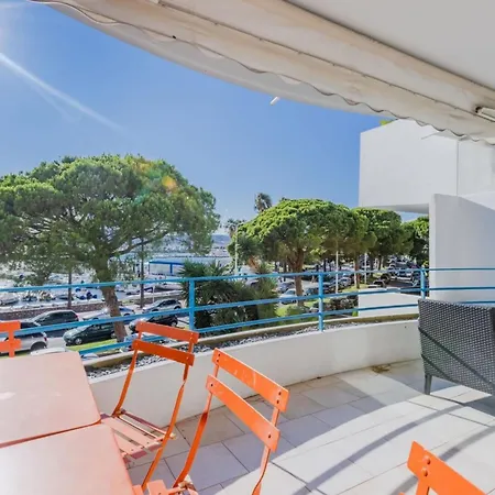 90m On The Croisette With Terrace & Sea View Apartman *