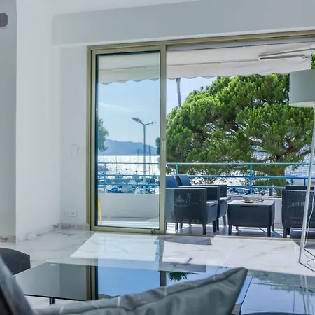 Apartmán 90m On The Croisette With Terrace & Sea View Cannes